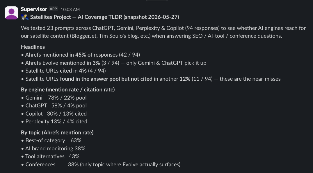 agent a ai coverage slack